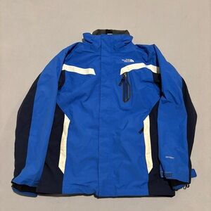 The North Face Boundary Tri Climate Jacket XL Blue Outdoor Snowboard Winter Line